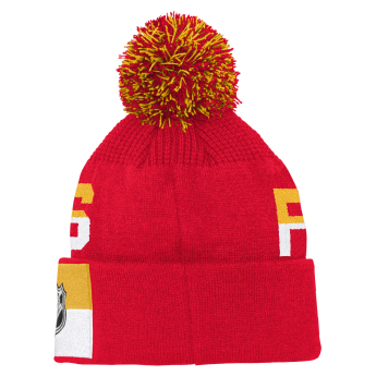 Calgary Flames căciula de iarnă pentru copii Faceoff Jacquard Knit