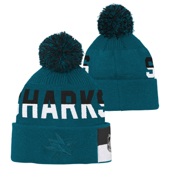 San Jose Sharks căciula de iarnă pentru copii Faceoff Jacquard Knit