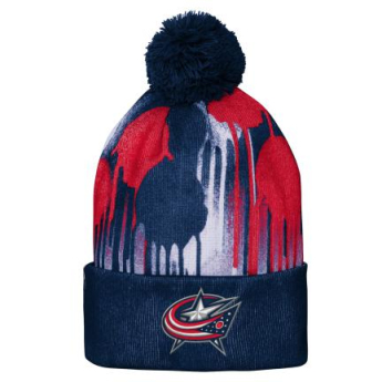 Columbus Blue Jackets căciula de iarnă pentru copii Paint Splatter Cuffed