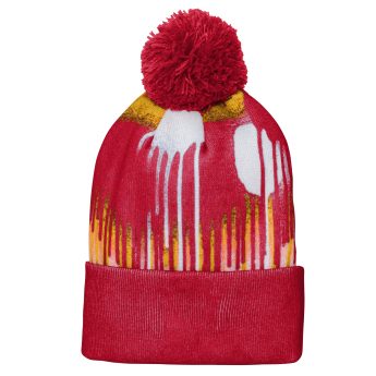 Calgary Flames căciula de iarnă pentru copii Paint Splatter Cuffed