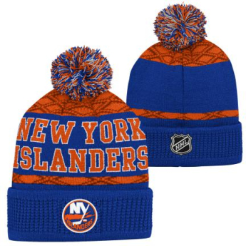 New York Islanders căciula de iarnă pentru copii Puck Pattern Cuffed