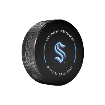 Seattle Kraken puc Official Game Puck 2022-2023