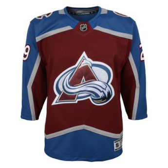 Colorado Avalanche tricou de hochei pentru copii Nathan Mackinnon Premier Home