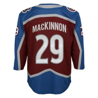 Colorado Avalanche tricou de hochei pentru copii Nathan Mackinnon Premier Home