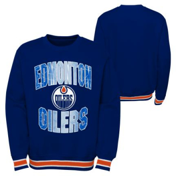 Edmonton Oilers hanorac cu glugă pentru copii Blueliner Crew Neck