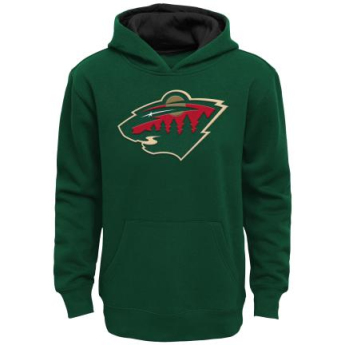 Minnesota Wild hanorac cu glugă pentru copii Prime Logo Pullover Fleece