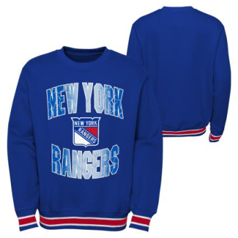 New York Rangers hanorac de copii Blueliner Crew Neck blue
