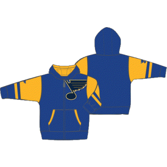 St. Louis Blues hanorac cu glugă pentru copii Faceoff Colorblocked Fleece Full-Zip