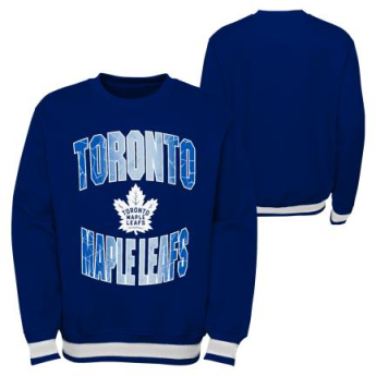Toronto Maple Leafs hanorac de copii Blueliner Crew Neck blue