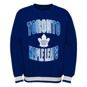 Toronto Maple Leafs hanorac de copii Blueliner Crew Neck blue