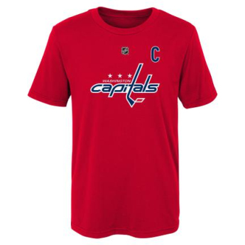 Washington Capitals tricou de copii Flat Captains Name and Number