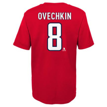 Washington Capitals tricou de copii Flat Captains Name and Number