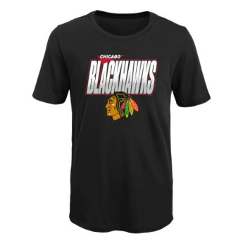 Chicago Blackhawks tricou de copii Frosty Center Ultra black