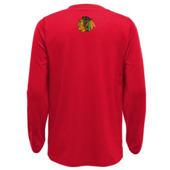 Chicago Blackhawks tricou cu măneci lungi pentru copii Rink Reimagined LS Ultra red