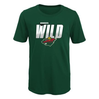Minnesota Wild tricou de copii Frosty Center Ultra green