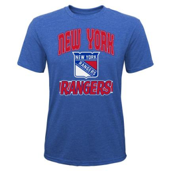 New York Rangers tricou de copii All Time Great Triblend blue