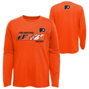 Philadelphia Flyers tricou cu măneci lungi pentru copii Rink Reimagined LS Ultra orange