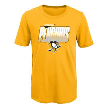Dětské tričko Pittsburgh Penguins Frosty Center Ultra yellow