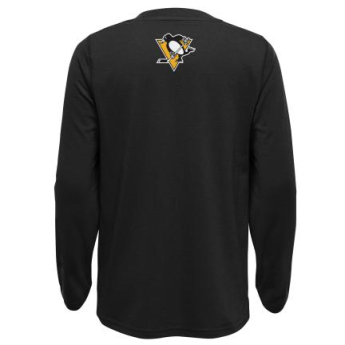 Pittsburgh Penguins tricou cu măneci lungi pentru copii Rink Reimagined LS Ultra black