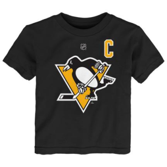Pittsburgh Penguins tricou de copii Flat Captains Name and Number