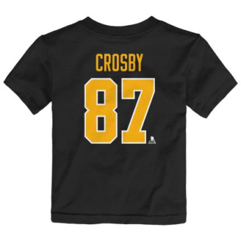 Pittsburgh Penguins tricou de copii Flat Captains Name and Number