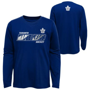 Toronto Maple Leafs tricou cu măneci lungi pentru copii Rink Reimagined LS Ultra blue