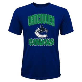 Vancouver Canucks tricou de copii All Time Great Triblend navy