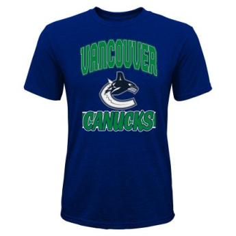 Vancouver Canucks tricou de copii All Time Great Triblend navy