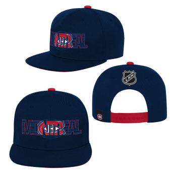 Montreal Canadiens șapcă flat de copii Life Style Graphic Snapback