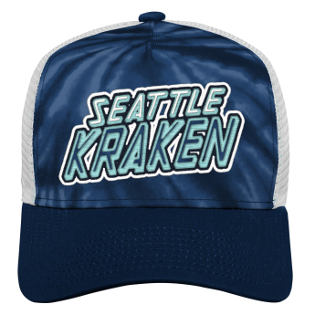 Seattle Kraken șapcă de baseball pentru copii Santa Cruz Tie Dye Trucker