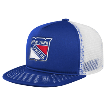 New York Rangers șapcă flat de copii Foam Front Trucker Snapback
