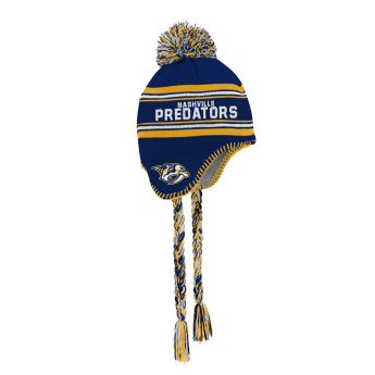 Nashville Predators căciula de iarnă pentru copii Jacquard Tassel