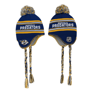 Nashville Predators căciula de iarnă pentru copii Jacquard Tassel