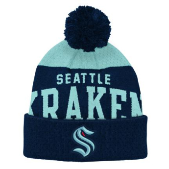 Seattle Kraken căciula de iarnă pentru copii Stetchark Knit