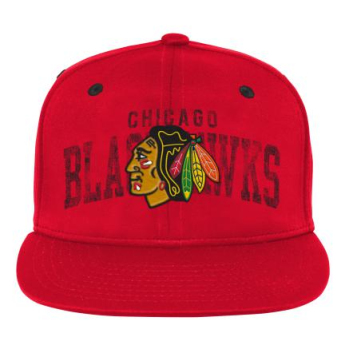 Chicago Blackhawks șapcă flat de copii Life Style Printed Snapback