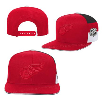 Detroit Red Wings șapcă flat de copii Faceoff Structured