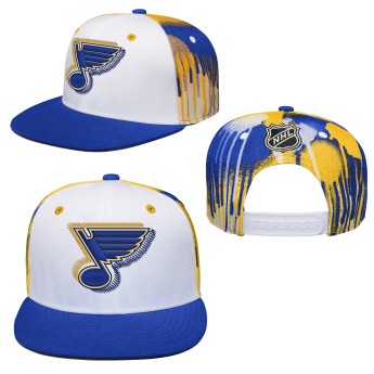 St. Louis Blues șapcă flat de copii Paint Splatter Fashion Snapback