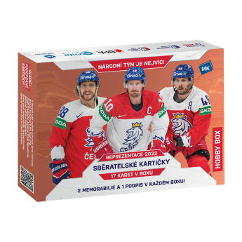 NHL cutii Cărți de hochei NHL Czech hockey national team representation 2022 Hobby box