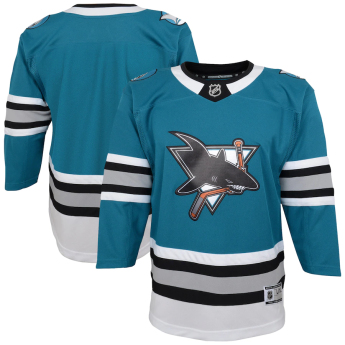 San Jose Sharks tricou de hochei pentru copii Premier Home 30th Anniversary