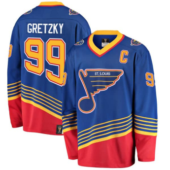 St. Louis Blues tricou de hochei Wayne Gretzky #99 Premier Breakaway Retired Player Jersey