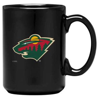 Minnesota Wild cană Primary Logo Black