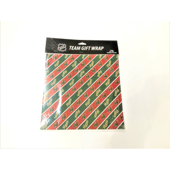 Minnesota Wild hârtie de împachetat Gift Wrap 3 pack