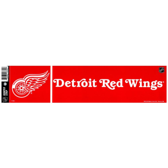 Detroit Red Wings abțibild Bumper Strip