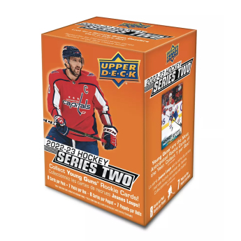 NHL cutii Cărți de hochei NHL 2022-23 Upper Deck Series 2 Blaster Box