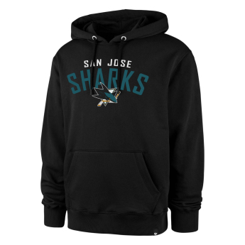 San Jose Sharks hanorac de bărbați cu glugă 47 HELIX Hood NHL black