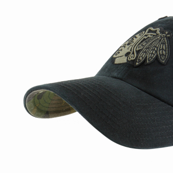 Chicago Blackhawks șapcă de baseball Ballpark Camo 47 CLEAN UP NHL black