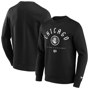 Chicago Blackhawks hanorac de bărbați College Stamp Hoodie Sweatshirt black
