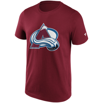 Colorado Avalanche tricou de bărbați Primary Logo Graphic dark red