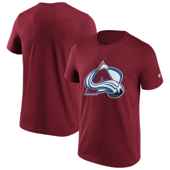 Colorado Avalanche tricou de bărbați Primary Logo Graphic dark red