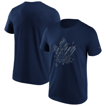 Toronto Maple Leafs tricou de bărbați Etch navy